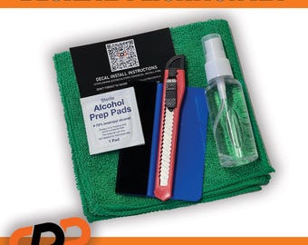 Vinyl Wrap Installation Kit - Tools for Bubble-Free Sticker and Graphic Application