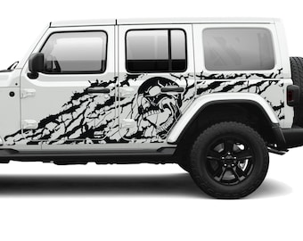Nightmare Side Body Vinyl Decal Graphic Kit