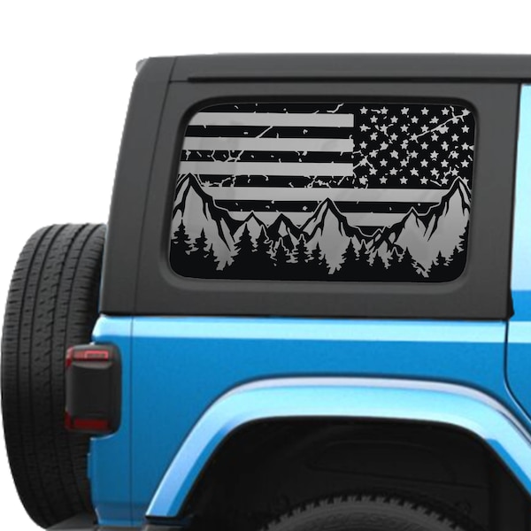 JeCar Carbon Fiber American Flag Rear Window Sticker El Salvador JeCar Carbon Fiber American Flag Rear Window Sticker El Salvador
