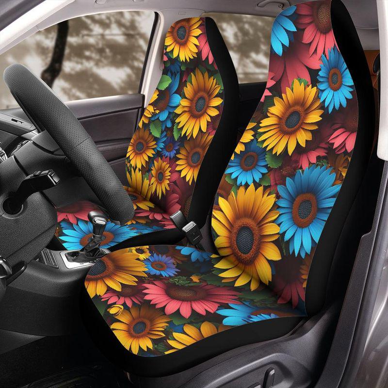Sunflower Seat Cover