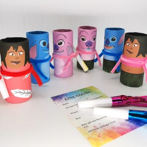 Einladungskarten Set | Lilo & Co. Kindergeburtstag |  Einladung zur Party!
