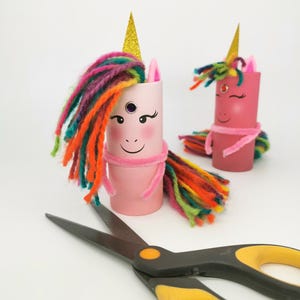 Tarjeta de invitación de unicornio para estilizar y con brillo de unicornio | Fiesta de cumpleaños infantil mágica
