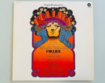Follies - Stephen Sondheim - Original Broadway Cast - 1973 - Capitol Records - SO 761 - Vintage LP - Vintage Vinyl