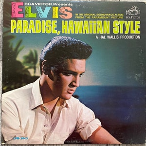 Elvis Presley - Paradise, Hawaiian Style (1966 Original Soundtrack)- RCA Victor - LPM 3643 - Vintage LP - Vintage Vinyl