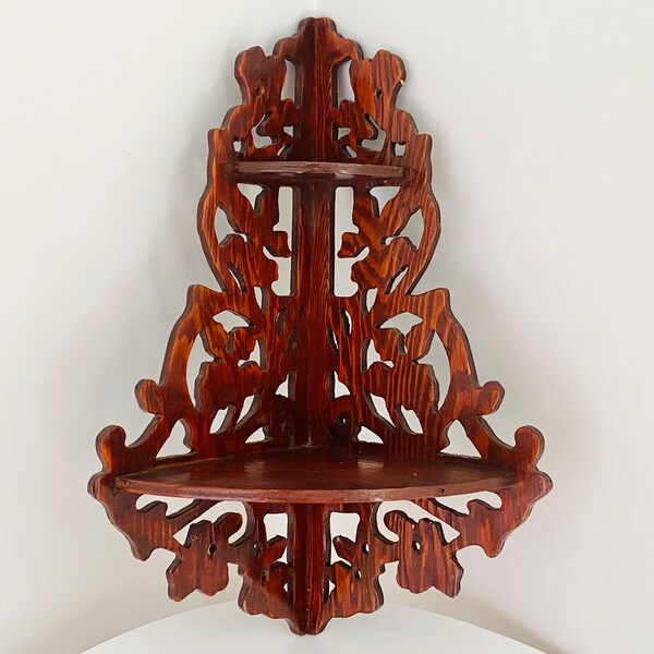 View of Victorian Wall Shelf - Etsy