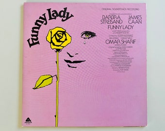 Lustige Dame - Omar Sharif - Barbara Streisand - James Caan - 1975 - Arista Cordiked - AL 9004 - Vintage LP - Vintage Vinyl