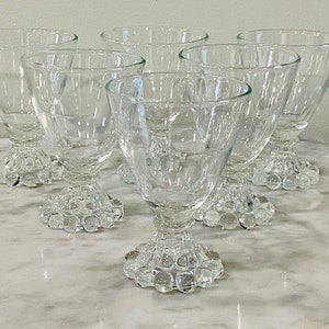 Vintage (Set of 4) Berwick Boopie Water Glass 1950s - Barware - Bar Glasses - Glassware