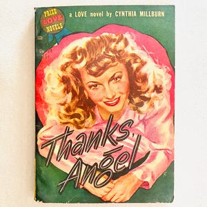 Thanks Angel by Cynthia Millburn - 1946 - Pulp Fiction - Rare Books - Pulp Romance