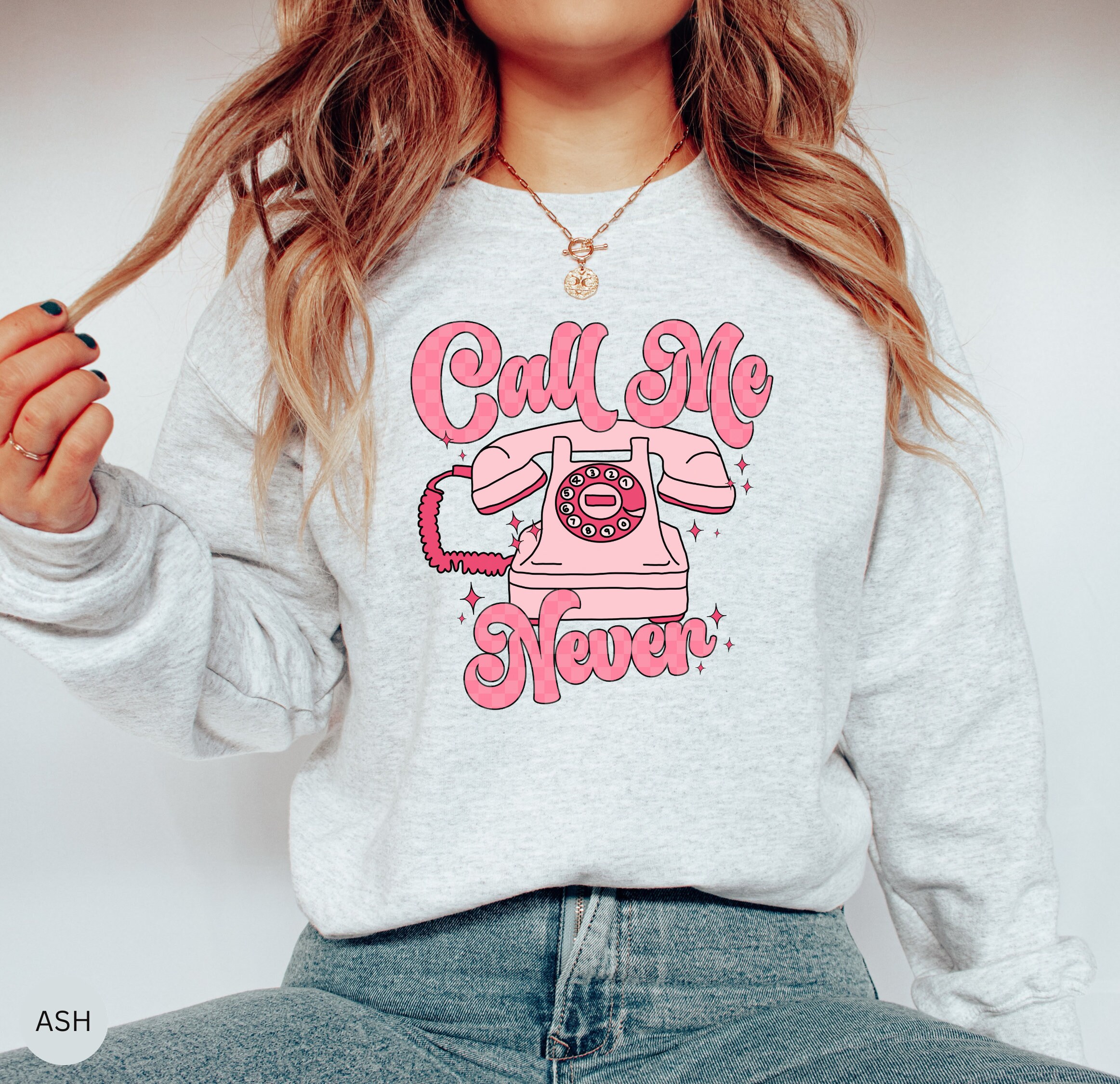 Anti Valentines Day Sweatshirt, Call Me never T-shirt, Love Sucks V-day Top, Cute Galintines V-day Top, Heartbreaker shirt
