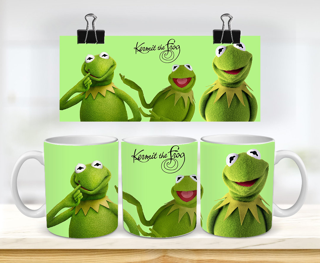 Kermit the Frog Cup - Etsy, image size:1080x889