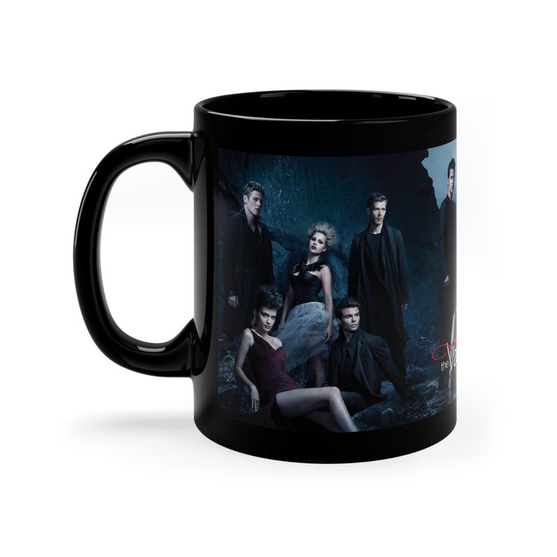 Modèle de tasse à sublimation The Vampire Diaries 11 & 15 oz Emballage pour sublimation presse Cricut Mug Design JPG 300 DPI image 5