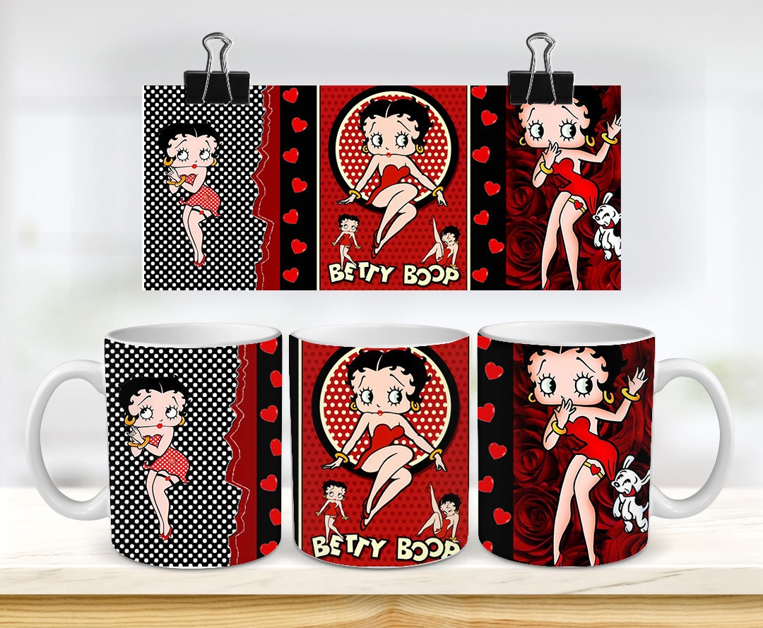 Betty Boop 18 oz. Sculpted Mug