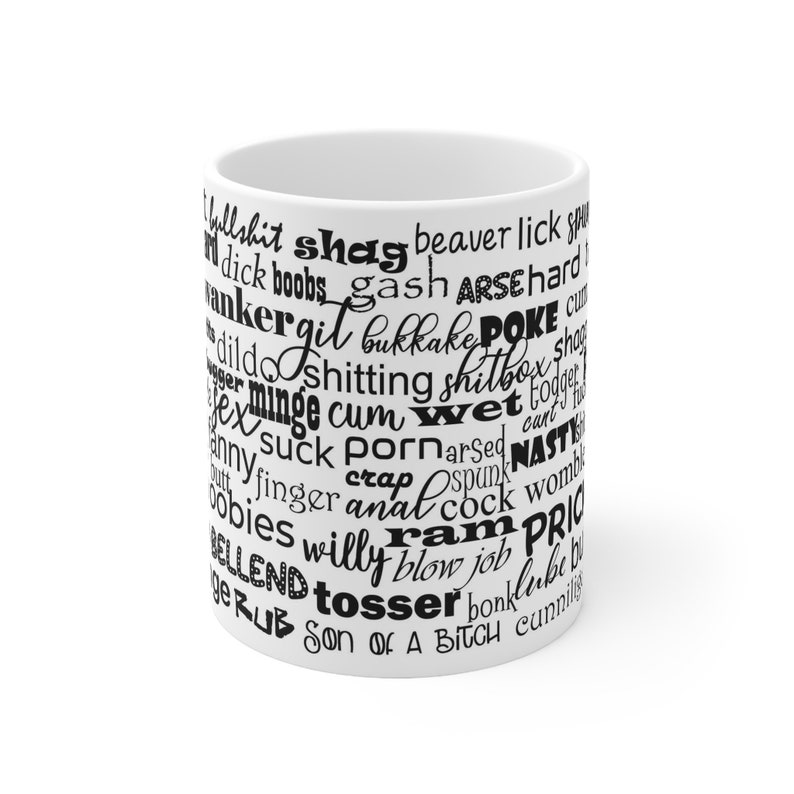 Top Rude Template 11 & 15 Oz Rude Words Sublimation Mug Template - Cricut Mug Press ...