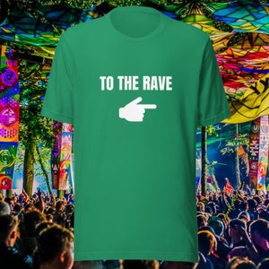 Naar de rave, Unisex rave t-shirt, Cotton Festival Tee, Rave Shirt