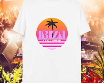 Keinemusik X Pacha Club Ibiza Tee, White Unisex House Techno Music