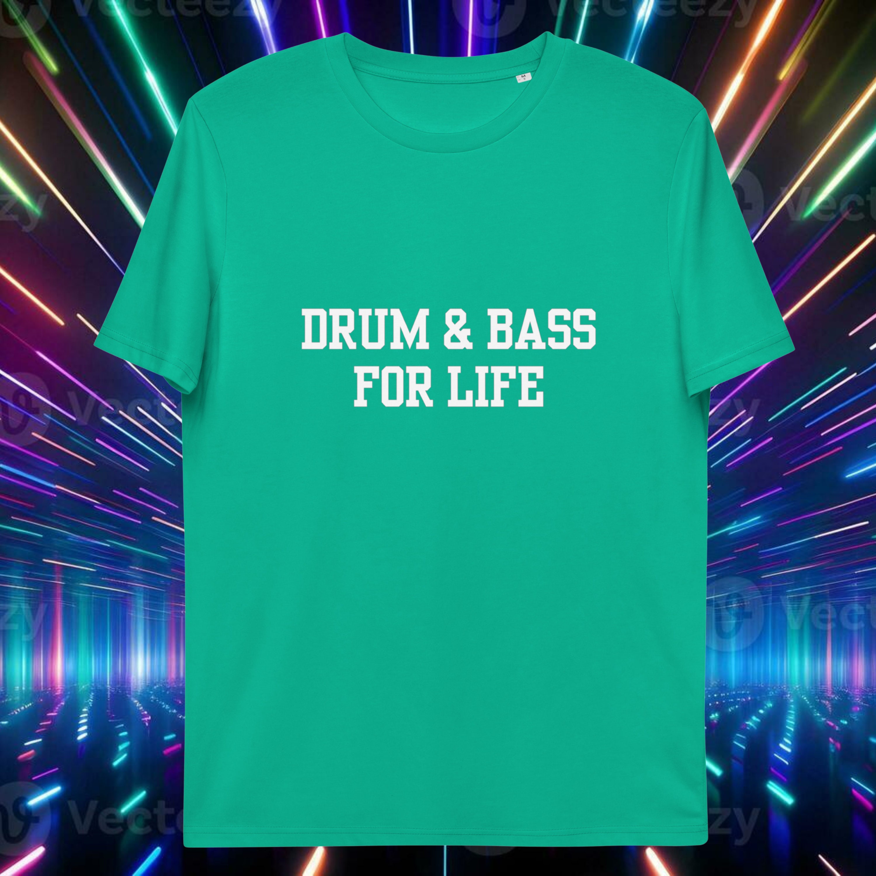 T-shirt DJ Need More Bass - Blanc Coton Homme - Electro House Music Producer