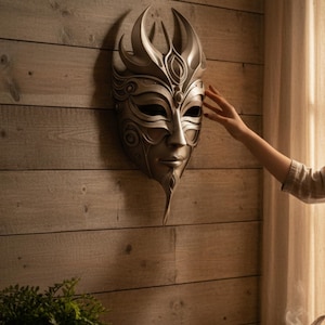 Mystic Fantasy Mask – High Detail 3D Printable Art Mask – Special Launch Price