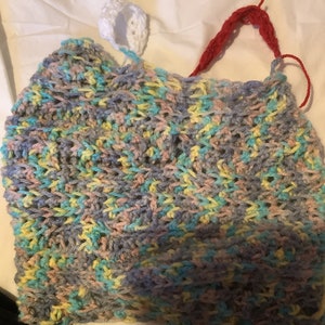 Crochet crop top
