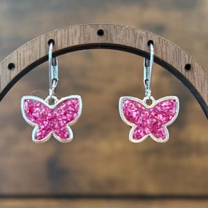 Butterfly Earrings, Whimsical Boho Earrings, Fairycore Jewelry, Nature Inspired Dangle Earrings, Cute Butterfly Jewelry, Festival Jewelry