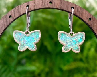 Butterfly Earrings: Fairycore Boho Jewelry, Whimsical Dangle Earrings, Minimalist Gift