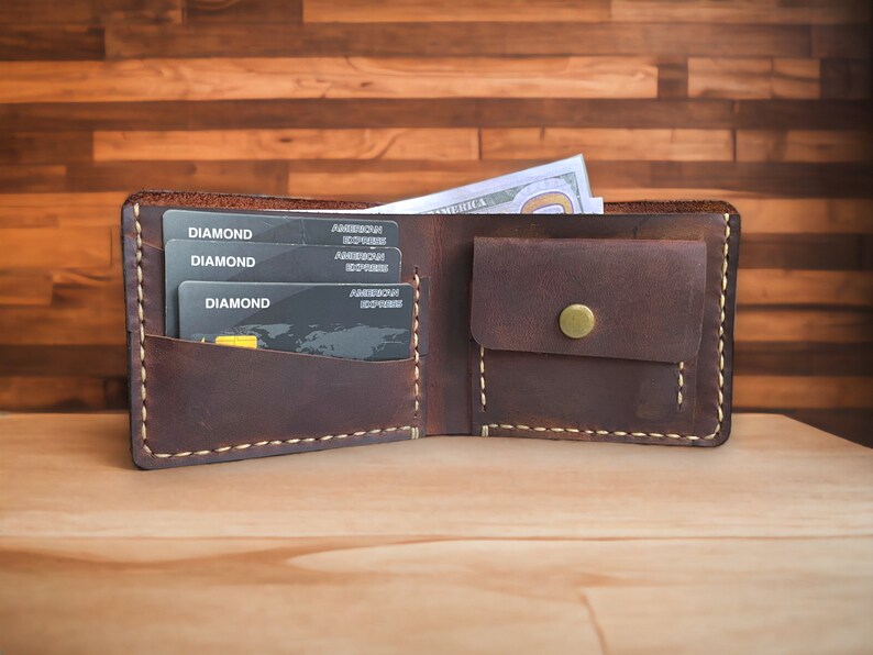 Best Dad Ever - Personalized Bifold Wallet - Gift For Dad