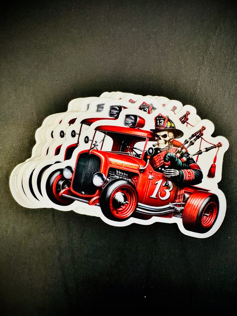 Firefighter Decal Stickers / Firefighter Helmet Decal Stickers - Etsy