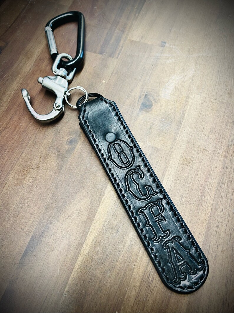 Firefighter SCBA Quick Release Swivel Shackle black Leather Etsy