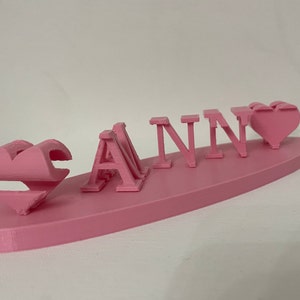 Placa de identificación doble con impresión 3D personalizada
