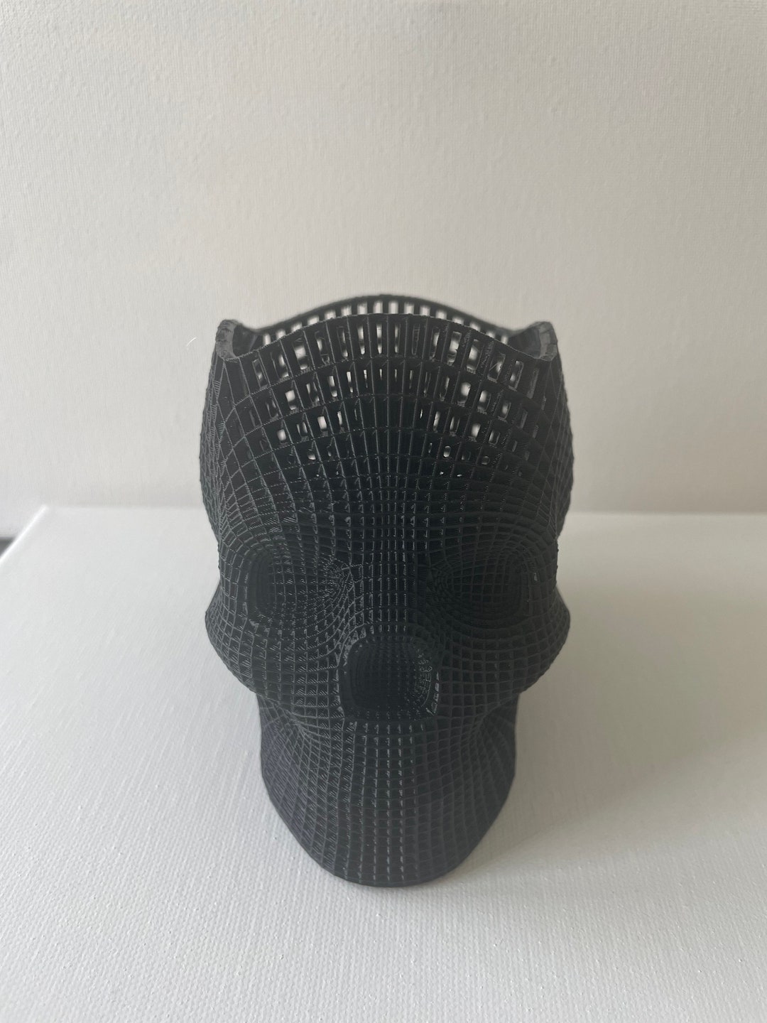 Mesh Skeleton Head 3D Print - Etsy