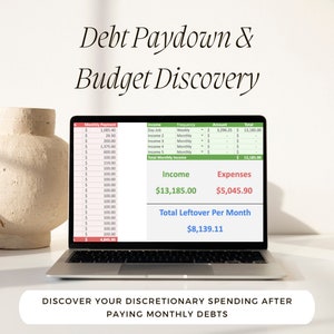 Debt Paydown Tool and Budget Discovery