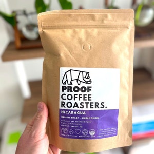 100% Certified Nicaragua single-origin coffee | specialty coffee fresh roasted in Brooklyn NYC | PROOF Coffee Roasters, a family-owned co.