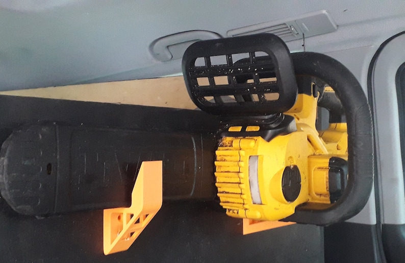 Dewalt Chainsaw Wall Mount Holder 3D Printed Etsy