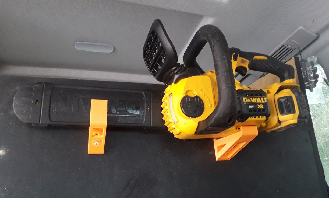 Dewalt Chainsaw Wall Mount Holder 3D Printed Etsy