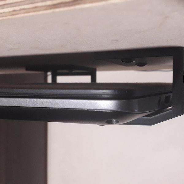 Under Desk Laptop Holder Etsy UK
