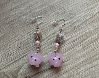 Little pig earrings