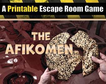 Escape Room-spel | Afdrukken en afspelen | Pesachthema | De afikomen