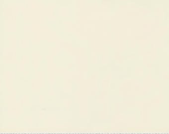Moda Bella Solids SNOW 9900 11 100% Cotton sold by the 1/2 yard