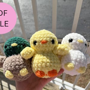 Baby Ducks Crochet Pattern