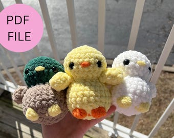 Baby Ducks Crochet Pattern