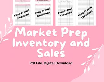 Market Prep Inventory and Sales Spreadsheet