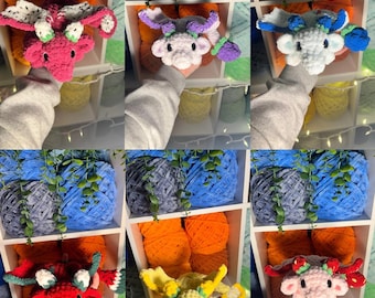 Baby Fruit Dragons Crochet Pattern