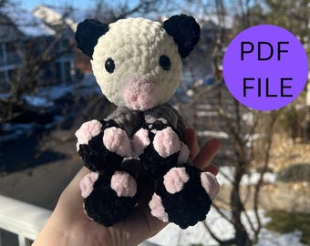 Possum Buddy Crochet Pattern