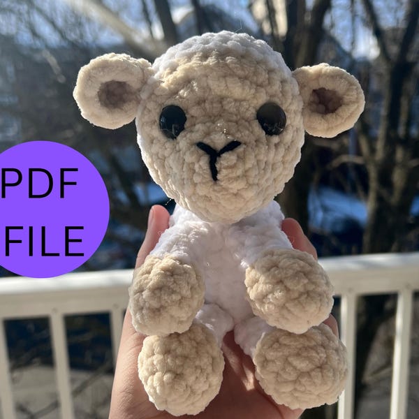 Lamb Buddy Crochet Pattern