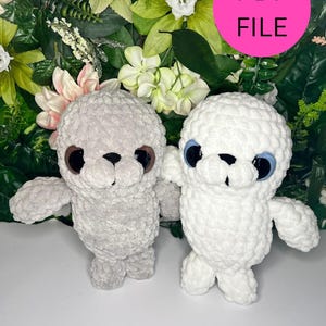 Pebbles the No Sew Baby Seal Crochet Pattern