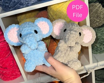 Baby Elephant Crochet Pattern