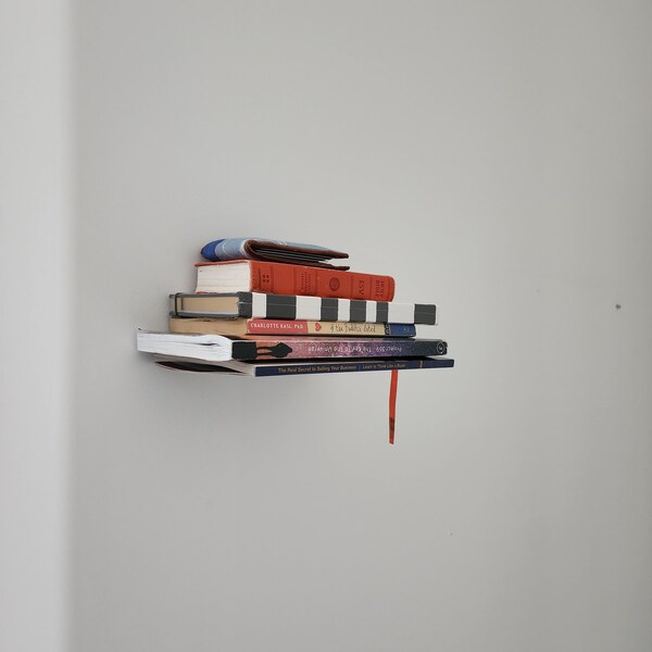 Floating Bookshelf Etsy