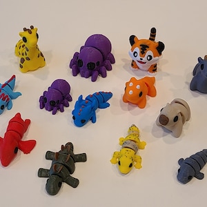 Adorable Mini Pocket Pets / Fidget Toys for Everyone / PLA+ Plastic / Zou3D