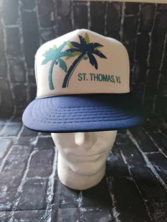 Vintage St. Thomas, VI   Trucker/Baseball Hat,  C… - image 2