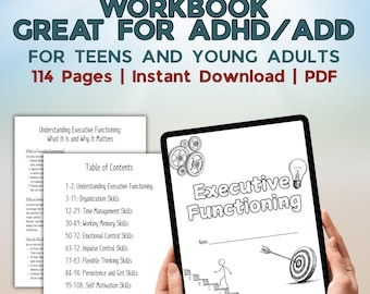 Executive functioning worksheets, ADHD Worksheets, Teen Coping Skills, Communication Worksheets, Emotional Control