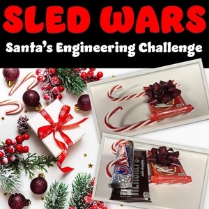 Engineering Challenge Sled Wars Christmas Style